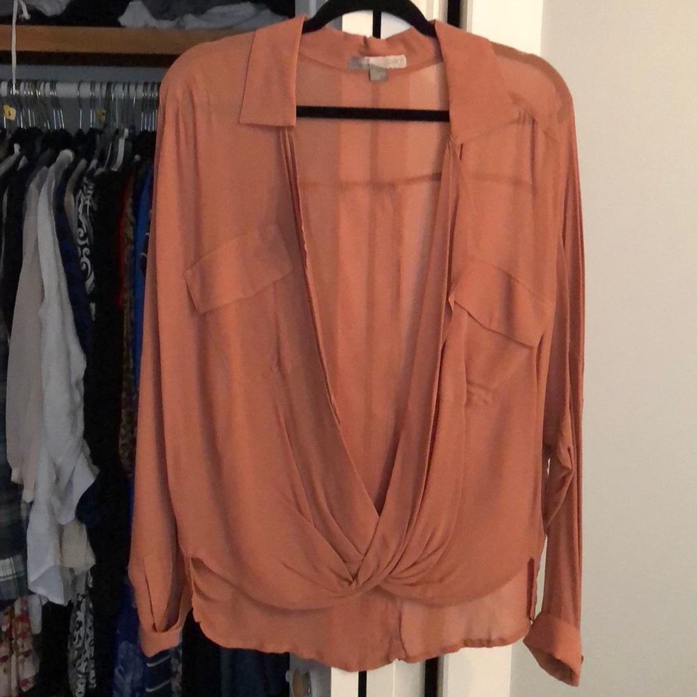 Relaxed fit blouse